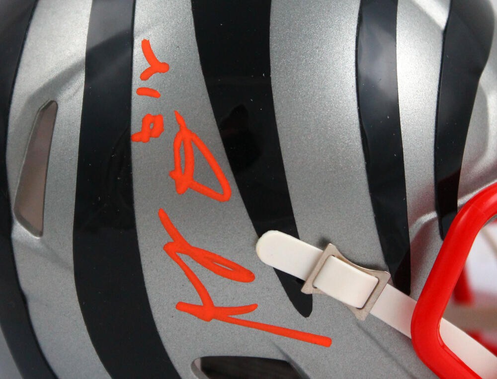 AJ Green Autographed Cincinnati Bengals Flash Mini Helmet
