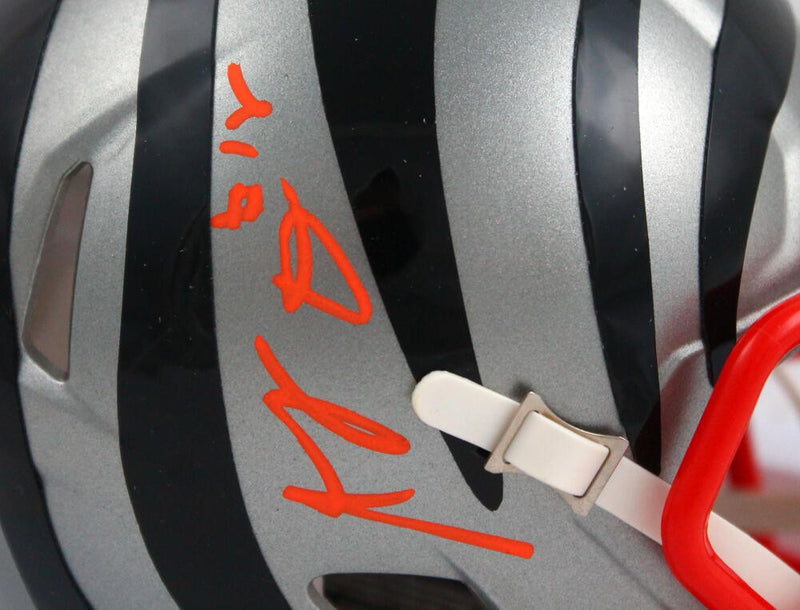 AJ Green Autographed Cincinnati Bengals Flash Mini Helmet