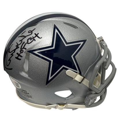 Randy White Dallas Cowboys Signed Speed Mini Helmet (HOF 94)