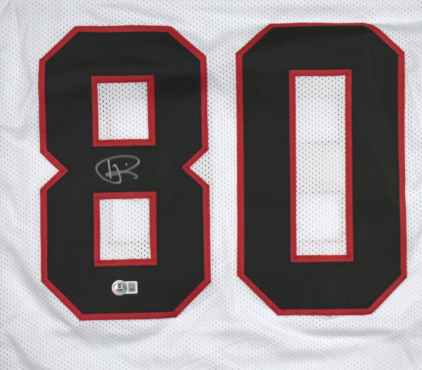 Andre Rison Signed White Custom Pro Style Jersey