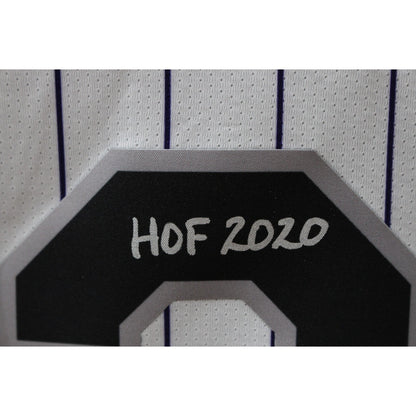 Larry Walker Autographed Colorado Rockies Nike Jersey "HOF"