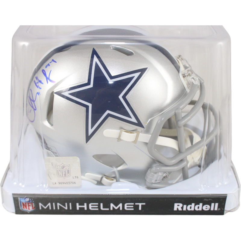 Charles Haley Autographed Dallas Cowboys Mini Helmet Beckett