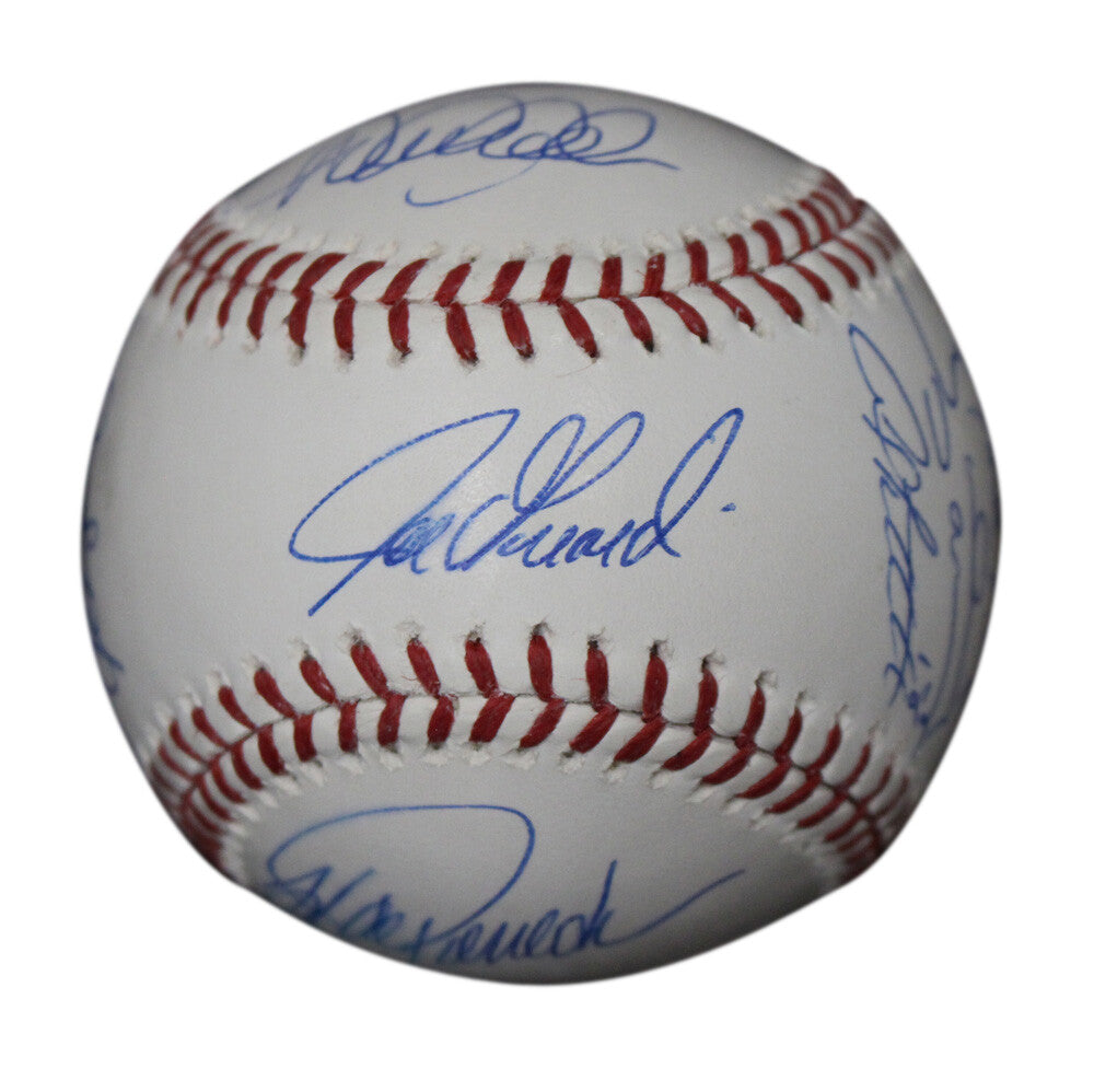 2009 New York Yankees Team Signed World Series Baseball (9 Signatures)