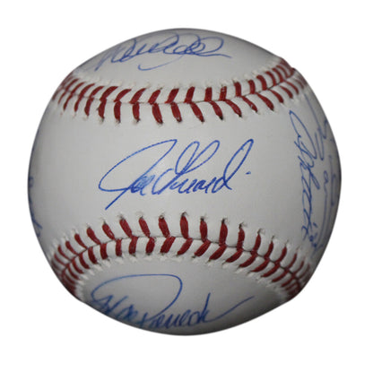 2009 New York Yankees Team Signed World Series Baseball (9 Signatures)