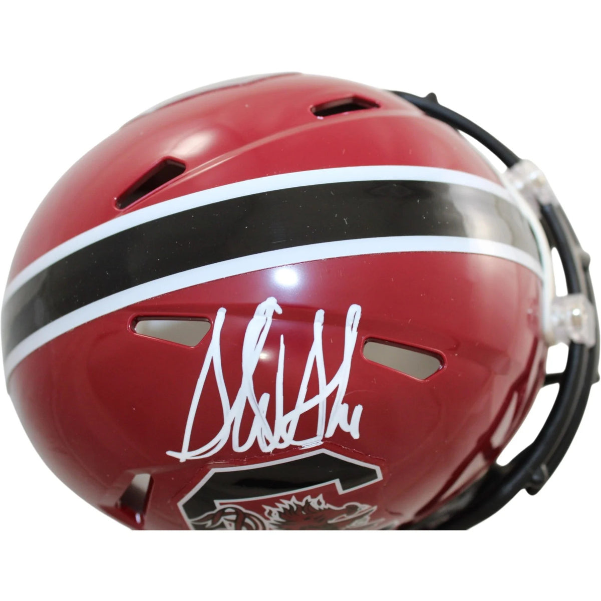 Sterling Sharpe Signed South Carolina Gamecocks Mini Helmet