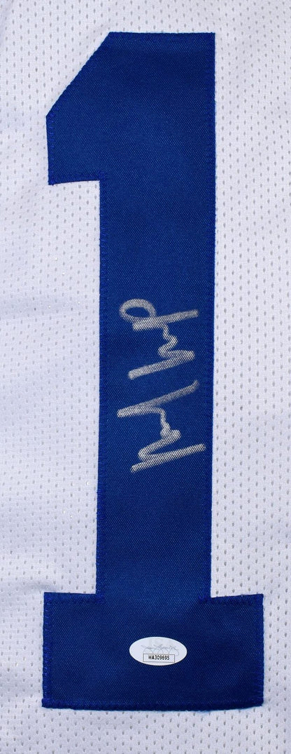 Michael Gallup Autographed White Custom Jersey