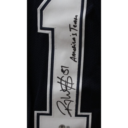 Roy Williams Signed Custom Jersey "America's Team" Inscribed