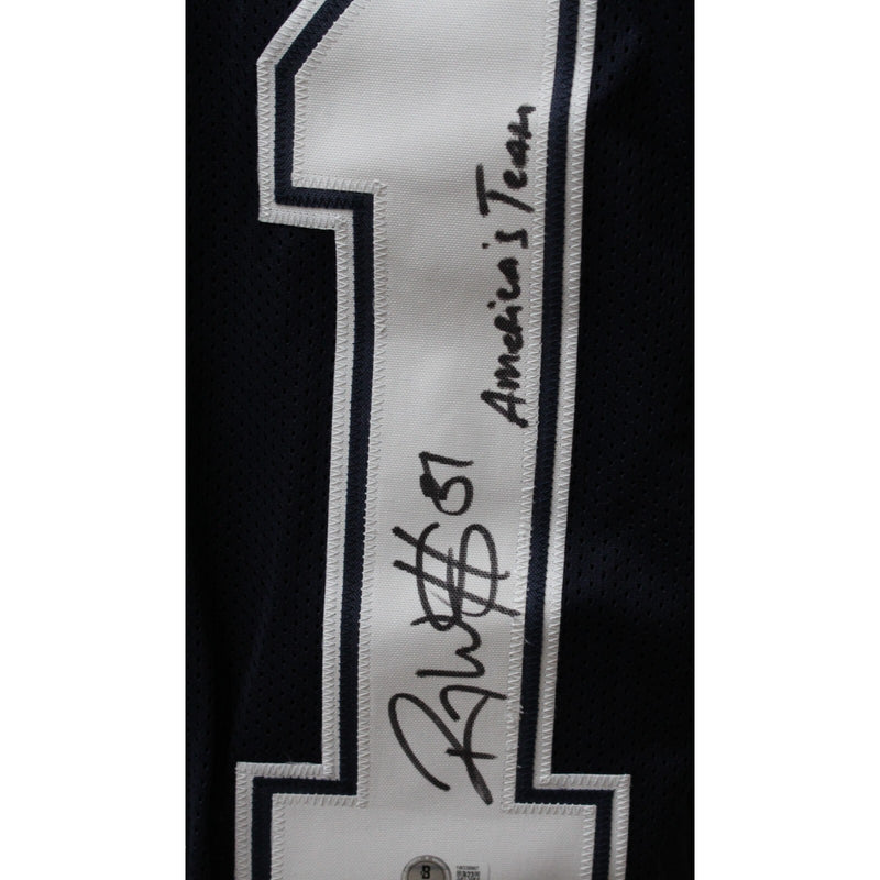 Roy Williams Signed Custom Jersey "America's Team" Inscribed