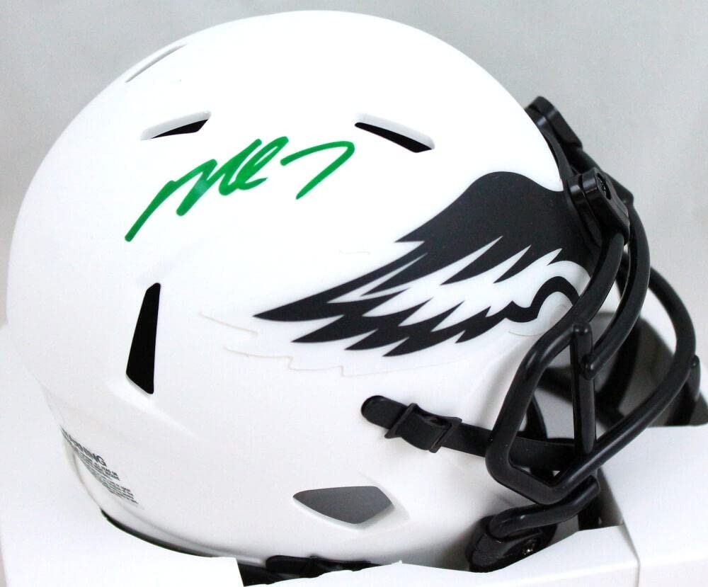 Michael Vick Signed Philadelphia Eagles Lunar Speed Mini Helmet