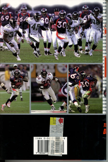 Terrell Davis & Adam Schefter Signed Denver Broncos Book