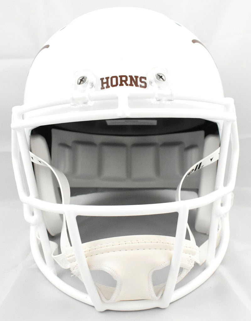Mack Brown Autographed Texas Longhorns Full Size Speed Helmet