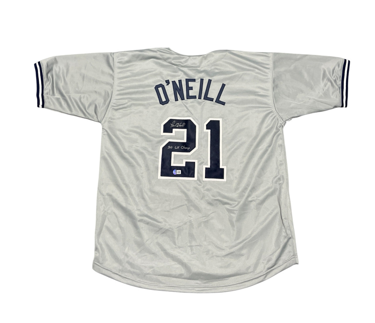 Paul O'Neill Signed New York Yankees Custom Jersey (5x WS Champ) BAS