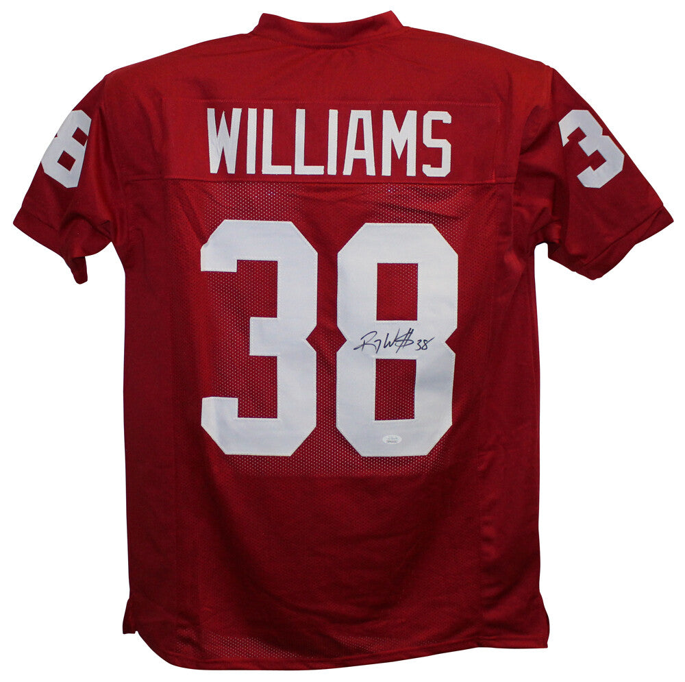 Roy Williams Autographed Oklahoma Sooners Custom Football Jersey XL JSA