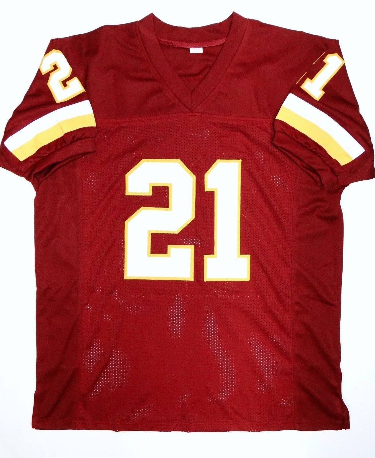 Terry Allen Autographed Maroon Custom Jersey