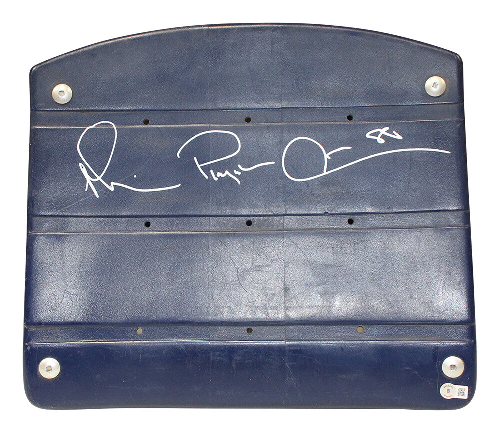 Michael Irvin Signed Dallas Cowboys Texas Stadium Seat Bottom