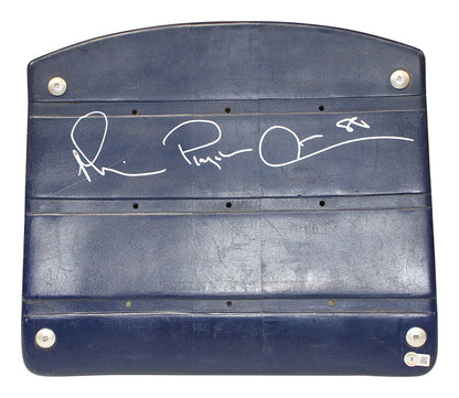 Michael Irvin Signed Dallas Cowboys Texas Stadium Seat Bottom
