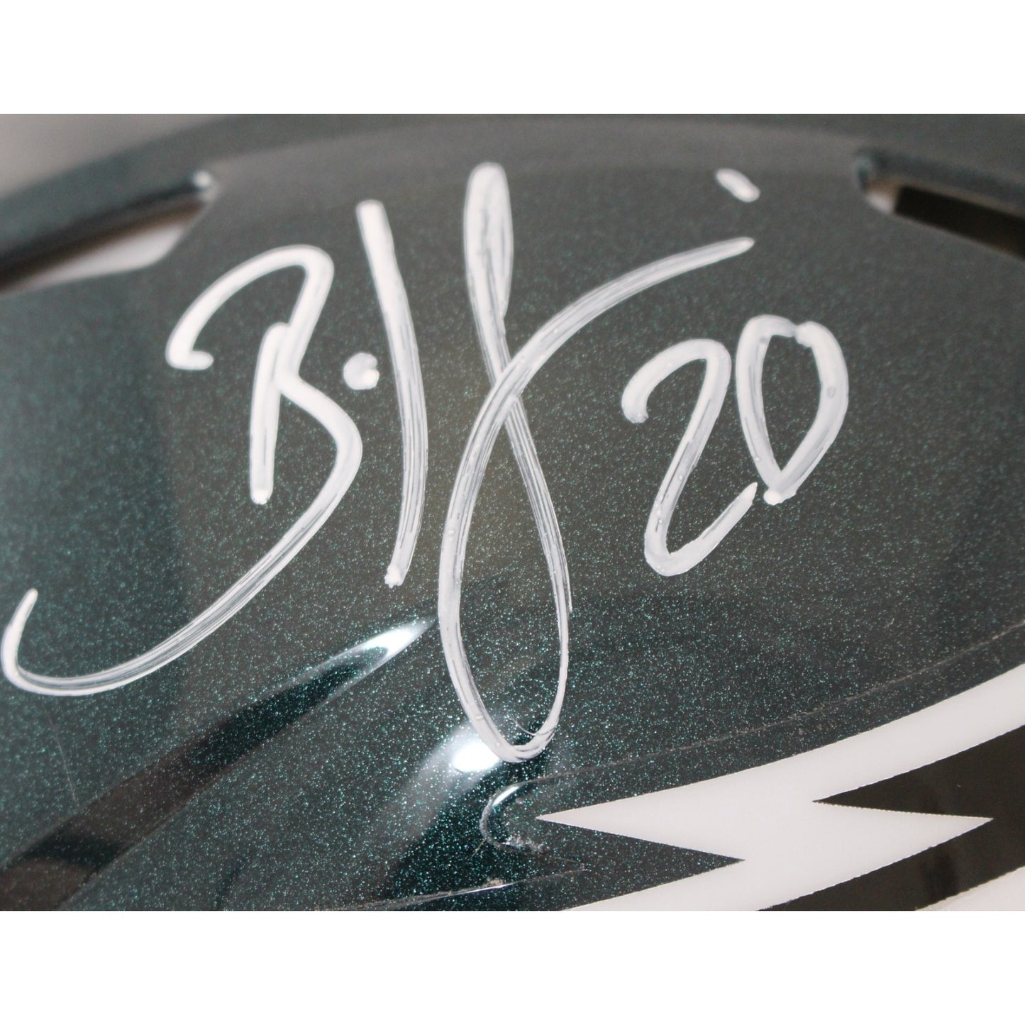 Brian Dawkins Philadelphia Eagles Autographed Full Size Authentic Helmet