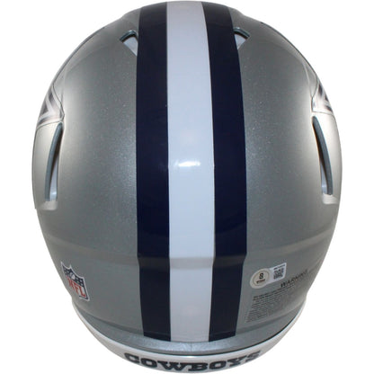 Dak Prescott Signed Dallas Cowboys Full Size Authentic Helmet