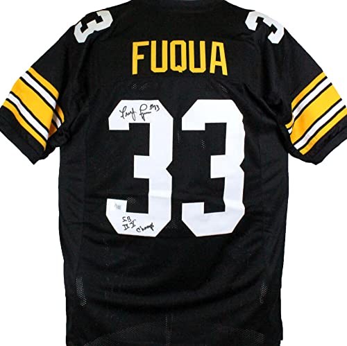 Frenchy Fuqua Signed Pittsburgh Steelers Style Custom Jersey