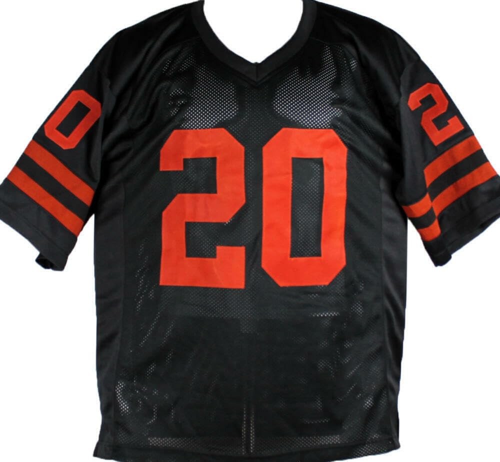 Earl Campbell Signed Black Custom College Style Jersey