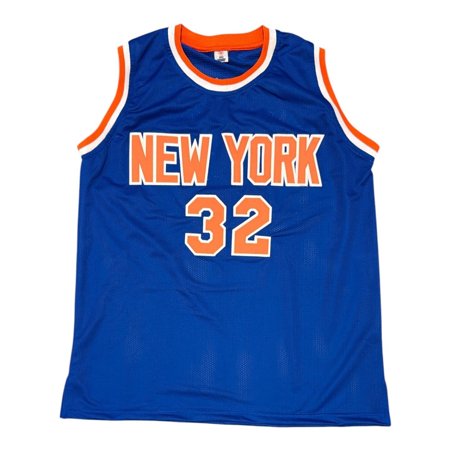 Xavier McDaniel Signed New York Knicks Custom Jersey