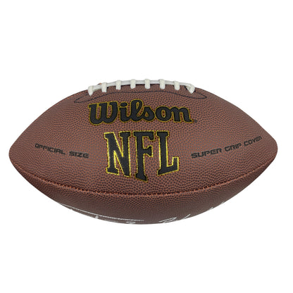 Justin Tucker & Brandon Aubrey Dual Signed Wilson Football Beckett BAS COA