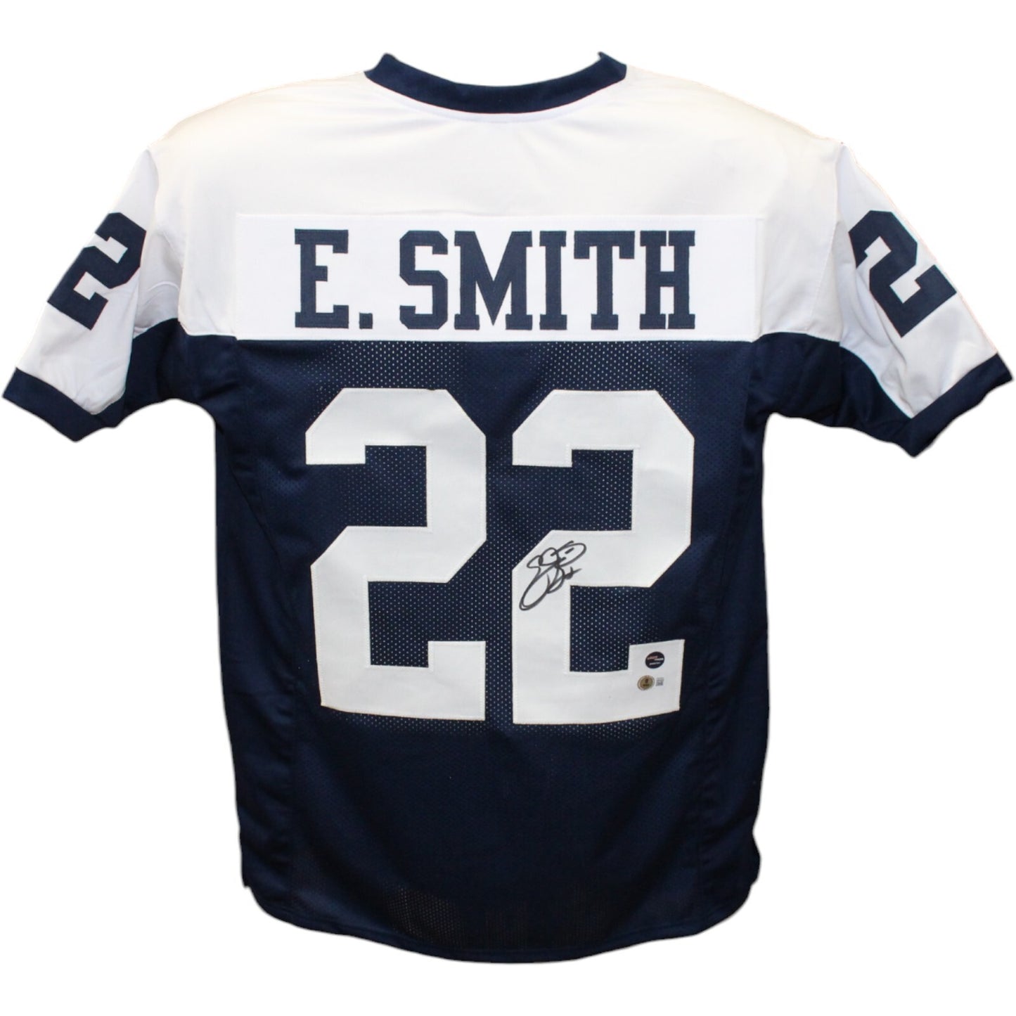 Emmitt Smith Autographed Dallas Cowboys Pro Style Thanksgiving Jersey
