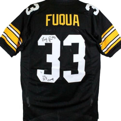 Frenchy Fuqua Signed Pittsburgh Steelers Style Custom Jersey