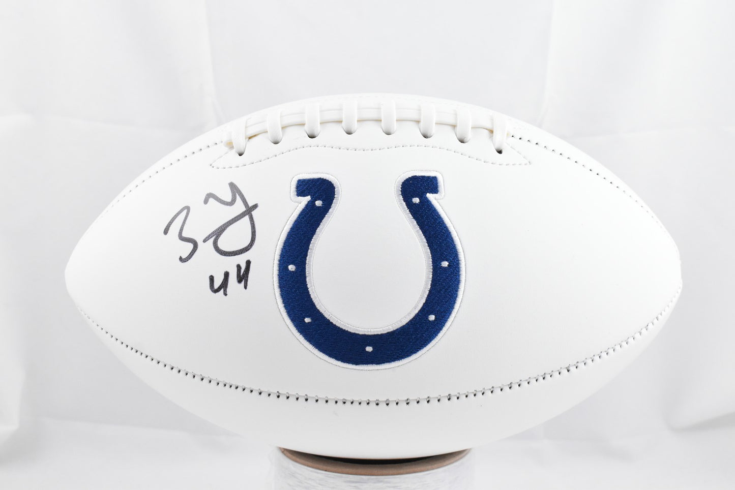Zaire Franklin Signed Indianapolis Colts Logo Football