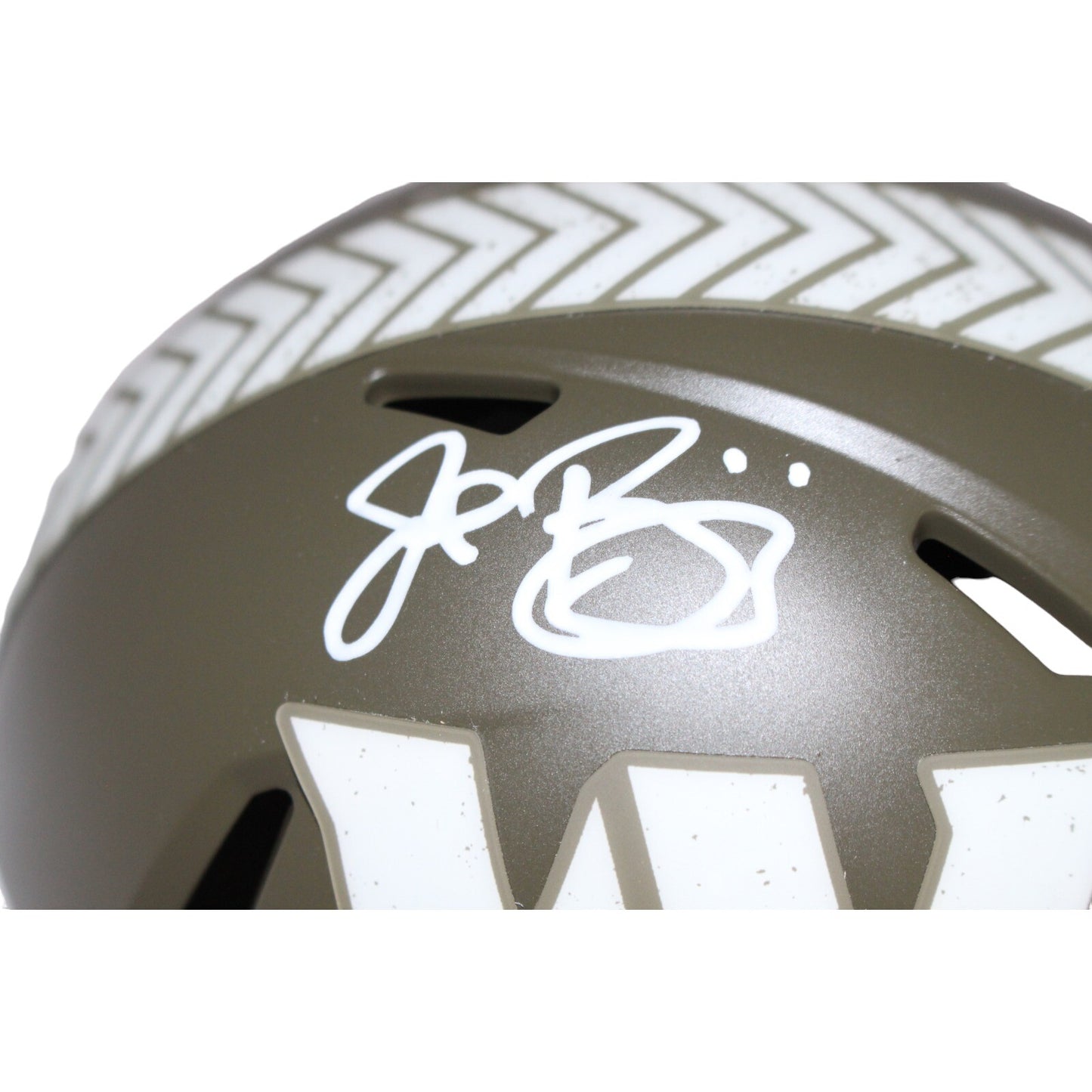 John Riggins Signed Washington Commanders Salute Speed Mini Helmet (BAS)
