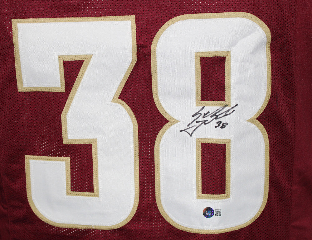 Sebastian Janikowski Autographed Florida State Custom Jersey