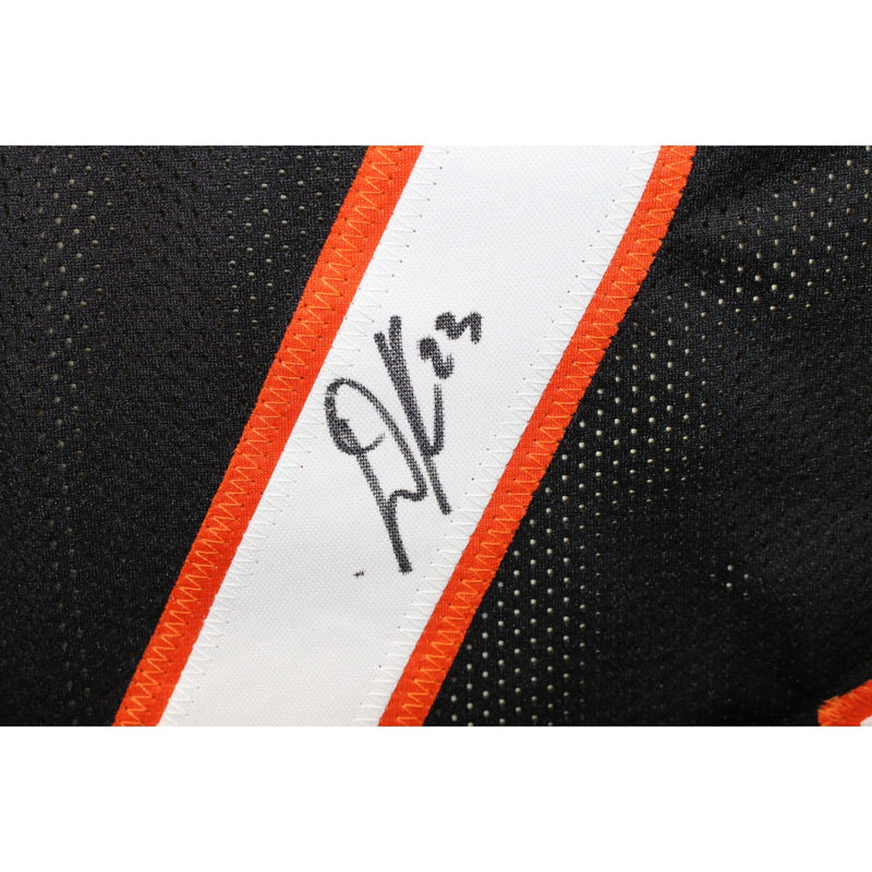 Dax Hill Autographed Cincinnati Bengals Pro Style Black Jersey (Beckett)