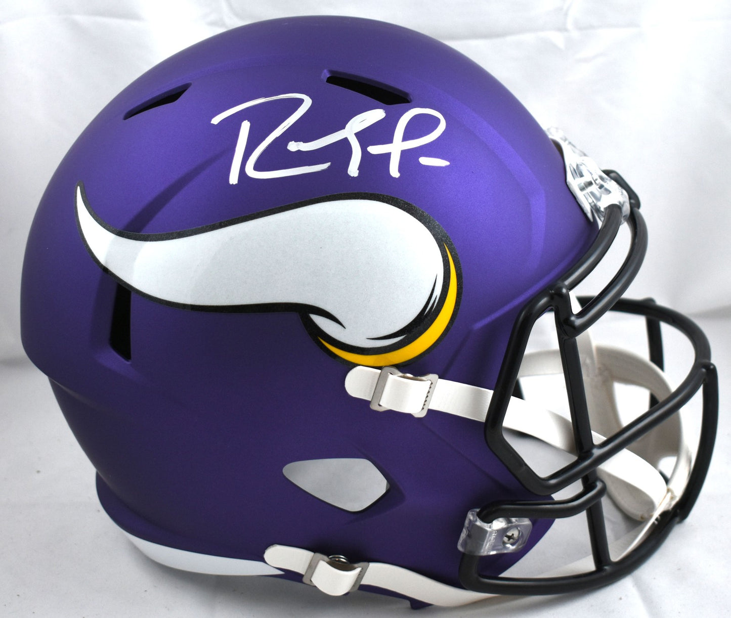 Randy Moss Autographed Minnesota Vikings Full Size Speed Helmet