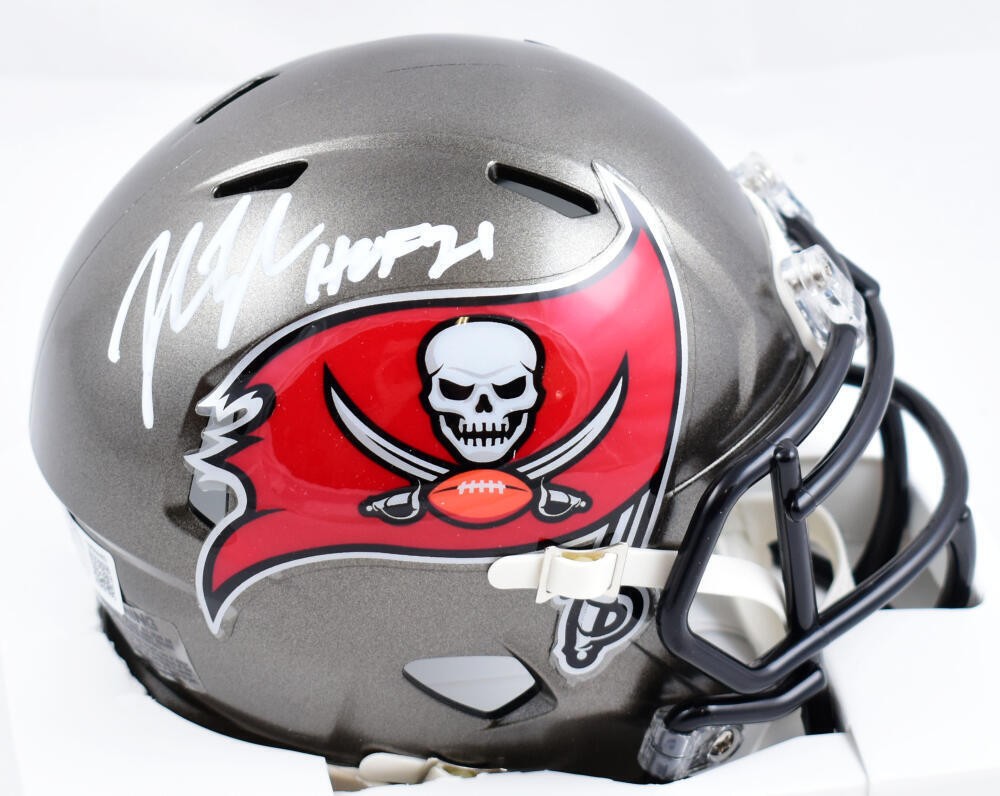 John Lynch Signed Tampa Bay Buccaneers Speed Mini Helmet - HOF