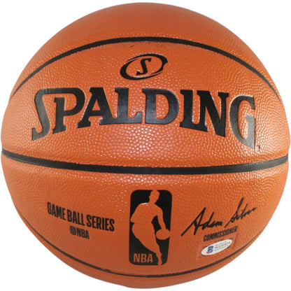 Allen Iverson Autographed Philadelphia 76ers Spalding Basketball