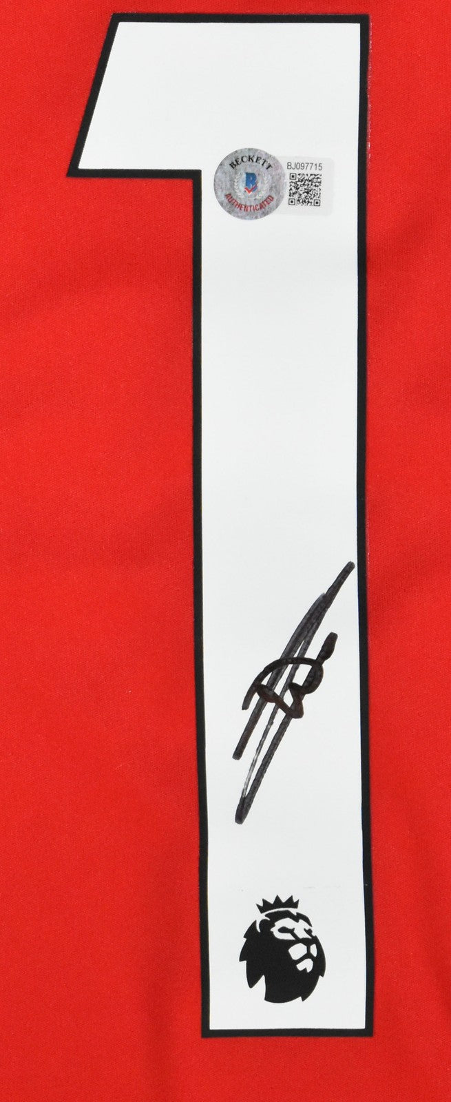 William Saliba Autographed Arsenal Home Jersey