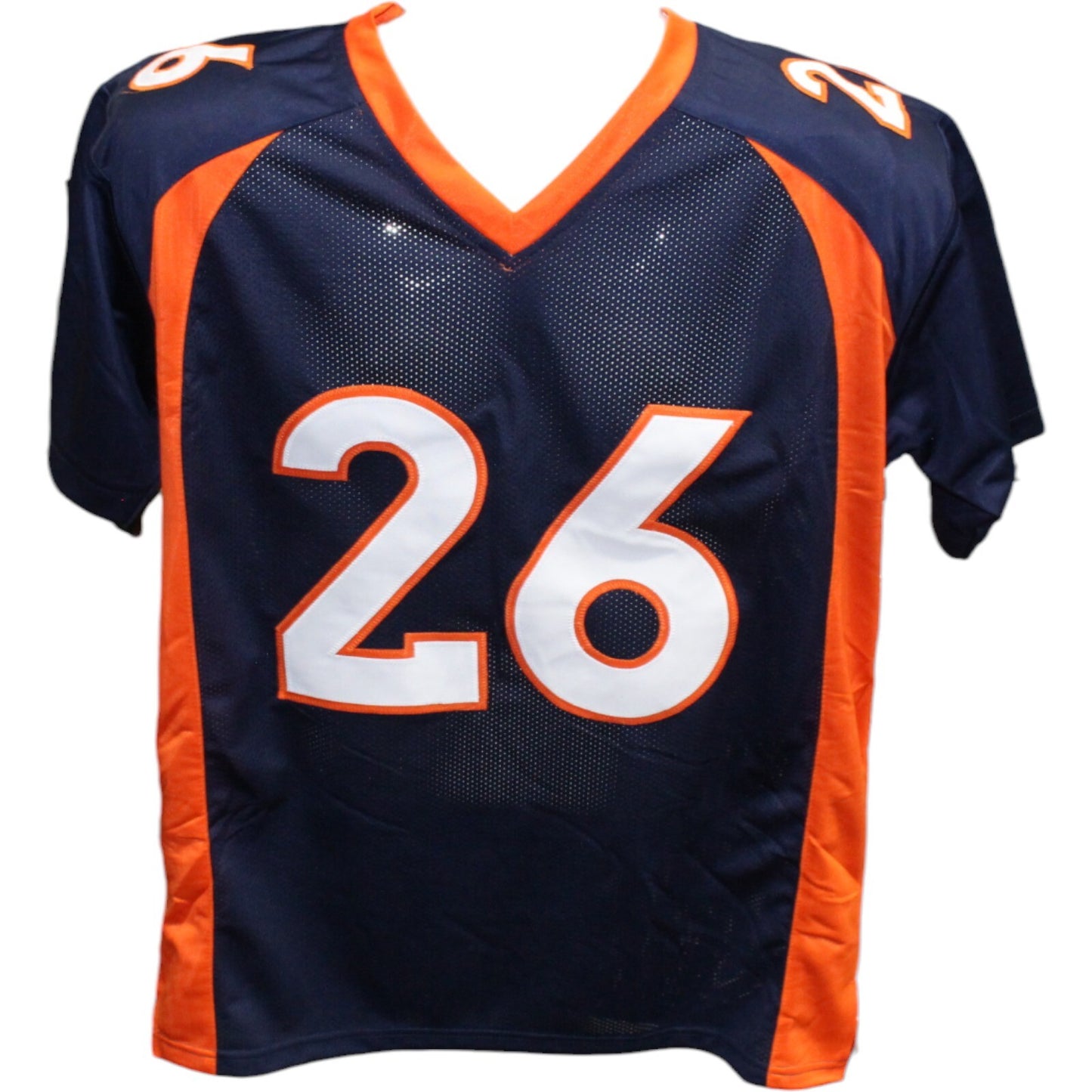 Clinton Portis Autographed Denver Broncos Pro Style Jersey