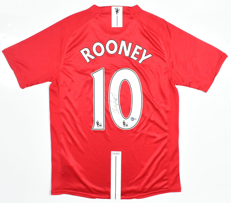 Wayne Rooney Signed Manchester United Home Jersey