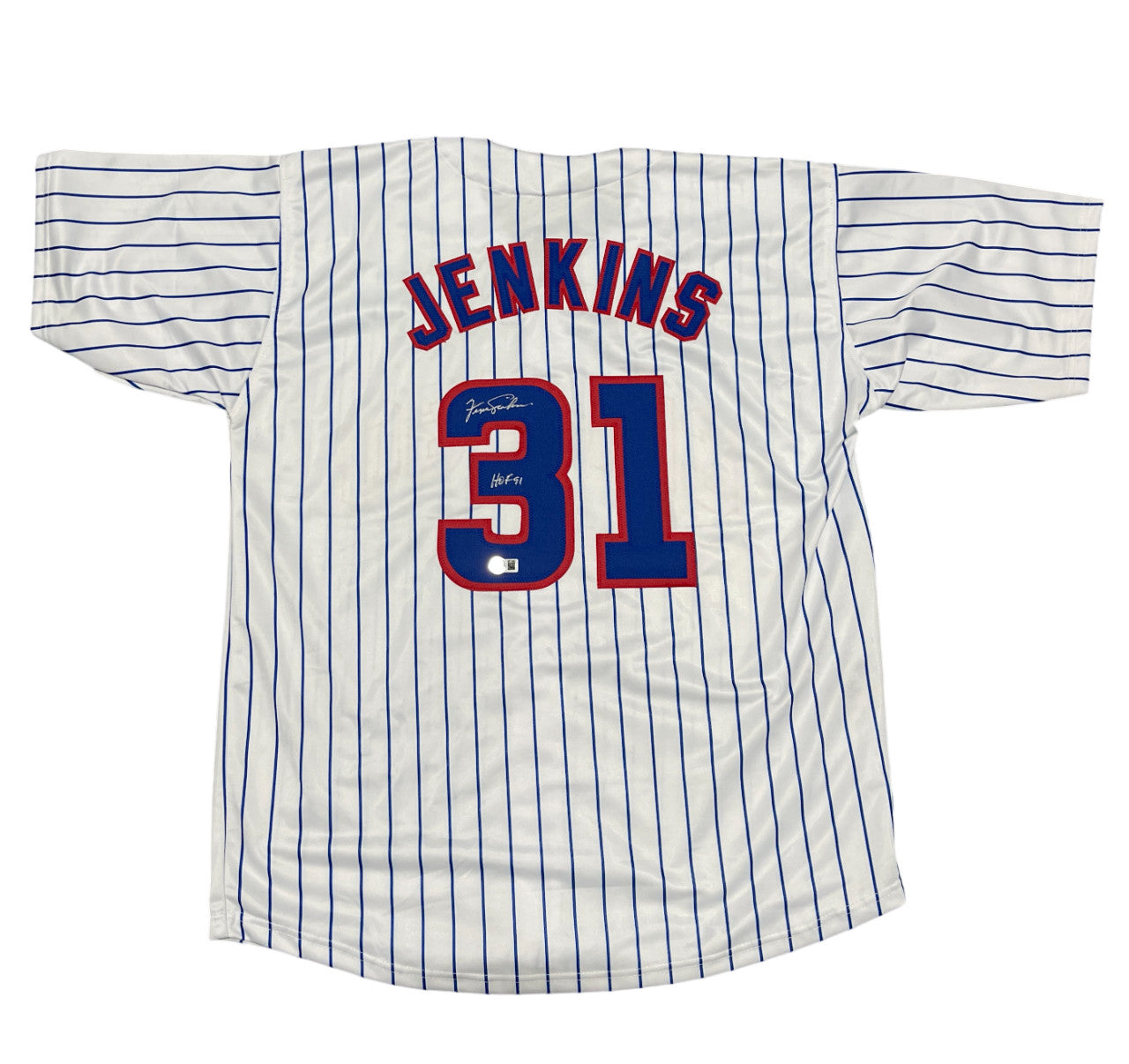 Fergie Jenkins Chicago Cubs Signed Custom Jersey (HOF 91)