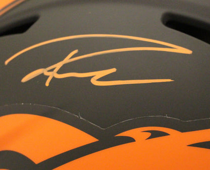 Russell Wilson Autographed Denver Broncos Authentic Eclipse Full Size Helmet