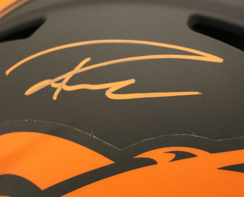 Russell Wilson Autographed Denver Broncos Authentic Eclipse Full Size Helmet