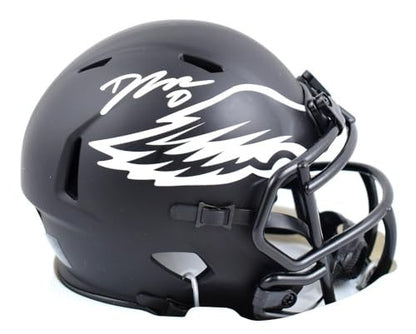 D'Andre Swift Signed Philadelphia Eagles Eclipse Speed Mini Helmet