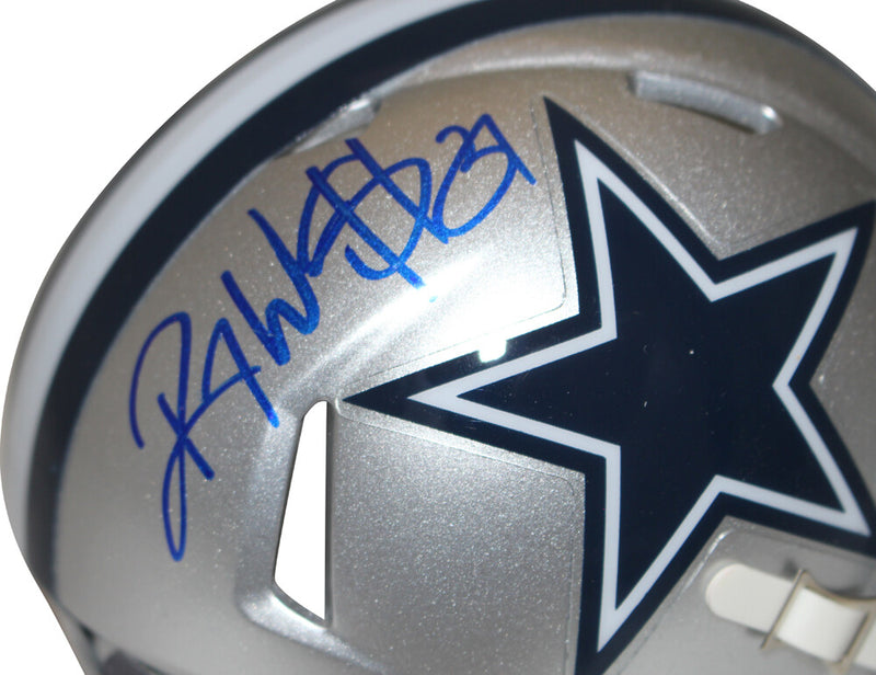 Roy Williams Signed Dallas Cowboys Speed Mini Helmet Beckett