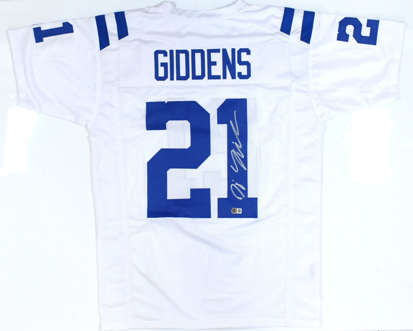 DJ Giddens Signed Indianapolis Colts Style Custom Jersey