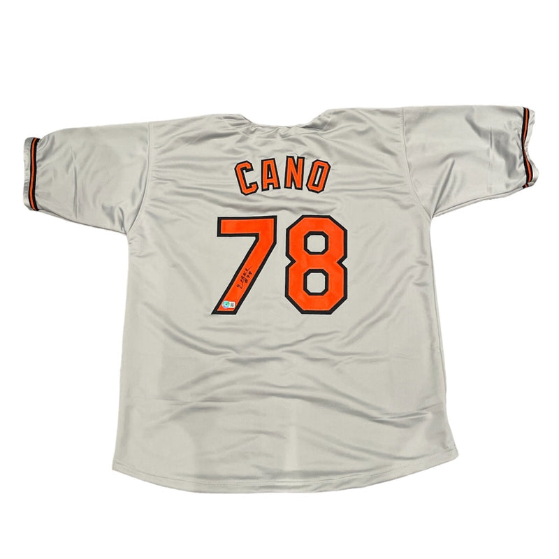 Yennier Cano Baltimore Orioles Autographed Custom Jersey
