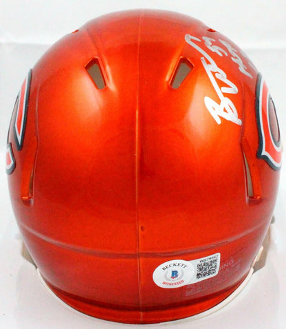 Brian Urlacher Signed Chicago Bears Flash Speed Mini Helmet (HOF)