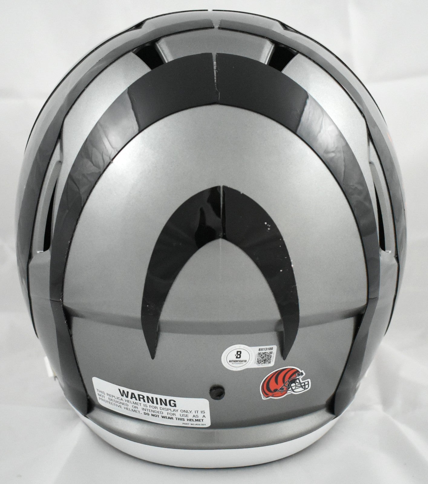 Boomer Esiason Autographed Cincinnati Bengals Full Size Flash Helmet