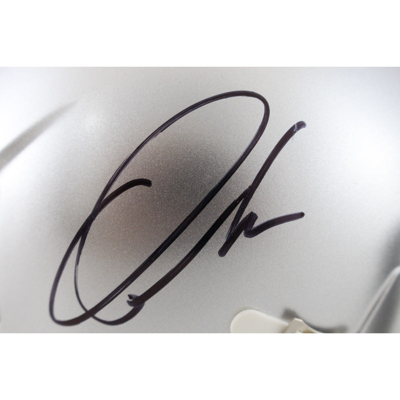Quinshon Judkins Ohio State Buckeyes Autographed Speed Mini Helmet