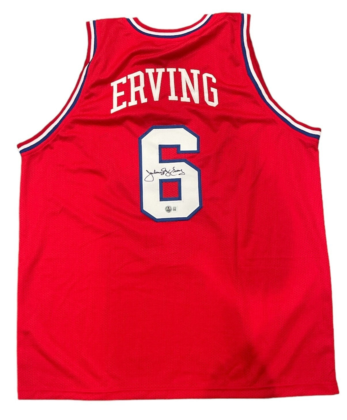 Julius "Dr. J" Erving Signed Philadelphia Custom Basketball Jersey