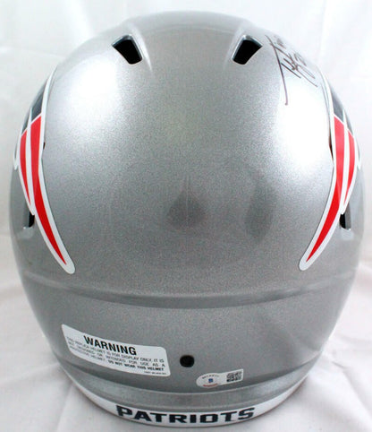 Ty Law Signed New England Patriots Full Size Speed Helmet